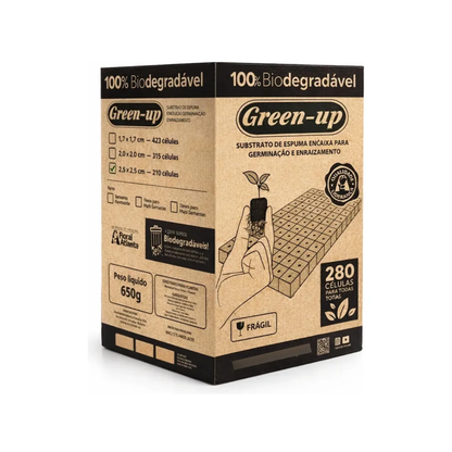 Espuma Fenólica Green Up BIO 1,9×1,9×2,0 — Caja 15u
