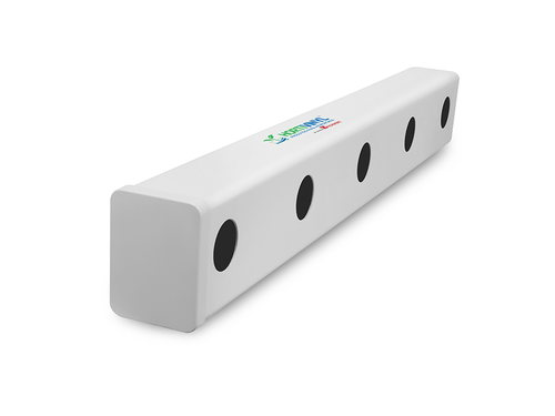 Colector Hortivinyl 12x8 para retorno de solución NFT