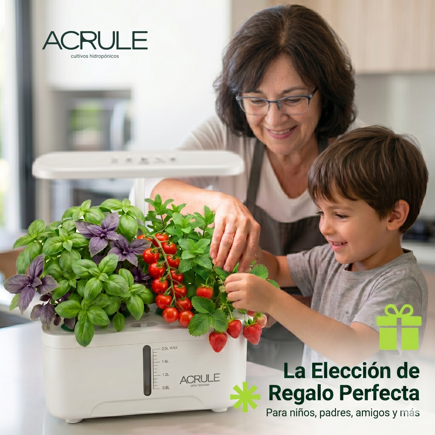 Mini Huerta Led Acrule 6 plantas