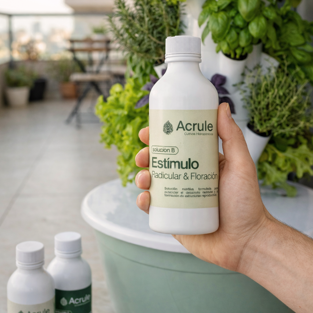 Nutrientes Acrule - Hidroponia A+B+C