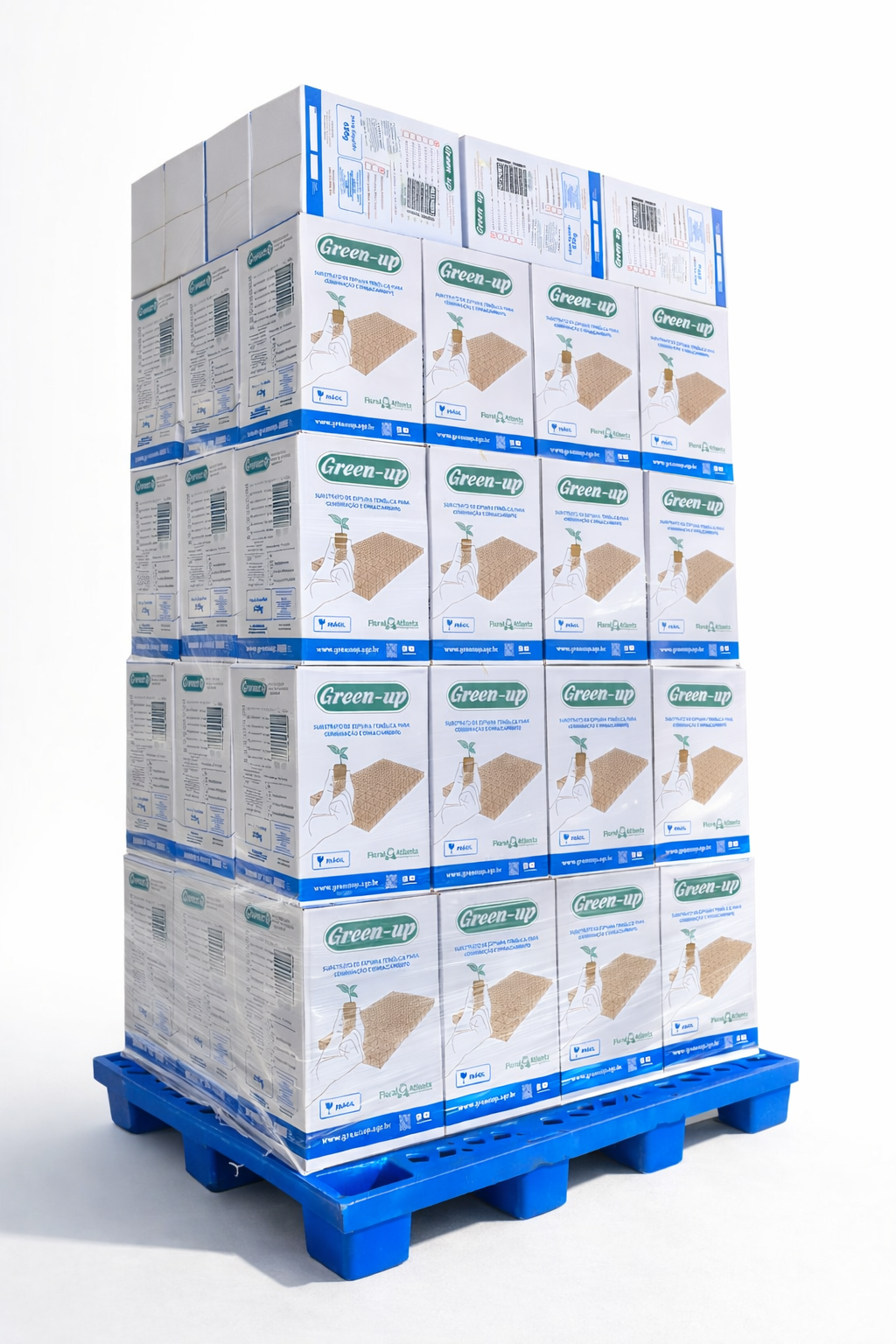 Espuma Fenólica Green Up 2,5×2,5×3,0 — Caja 10u