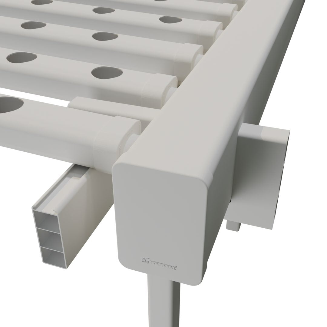 Soporte para colector Hortivinyl detalle